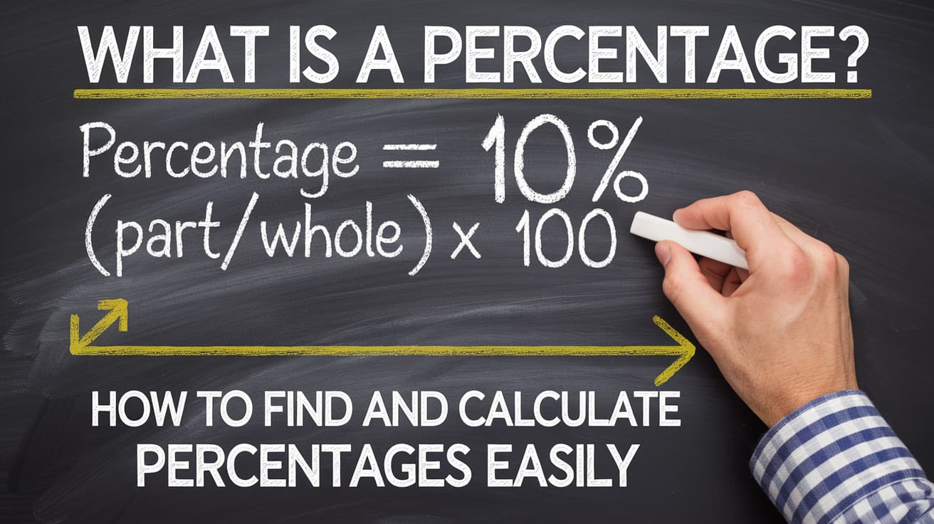 What Is a Percentage? How to Find and Calculate It Easily